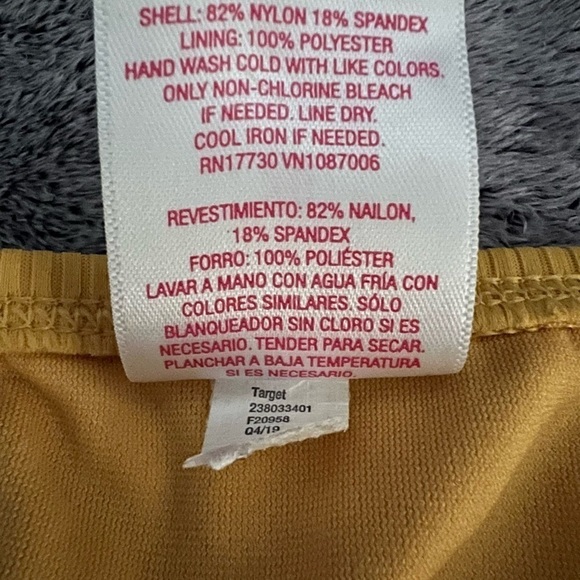 Yellow Strappy Bikini Xhilaration XS - Picture 7 of 10